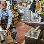 Brett Payne in his workshop 2018